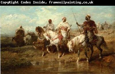 unknow artist Arab or Arabic people and life. Orientalism oil paintings 605